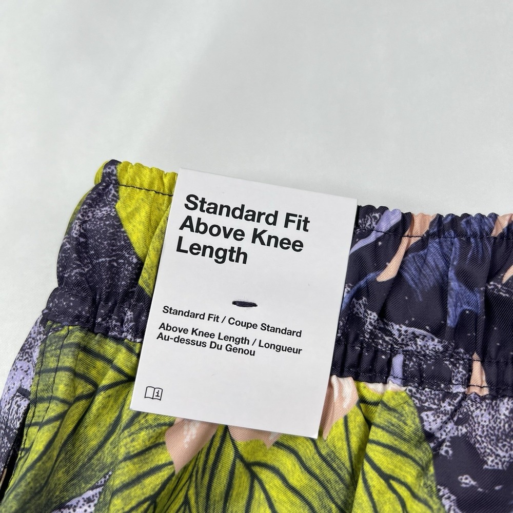 $60 NWT Nike Club Drawstring Flow Woven Shorts MEDIUM Tropical Print HV4610-515 - Picture 5 of 8